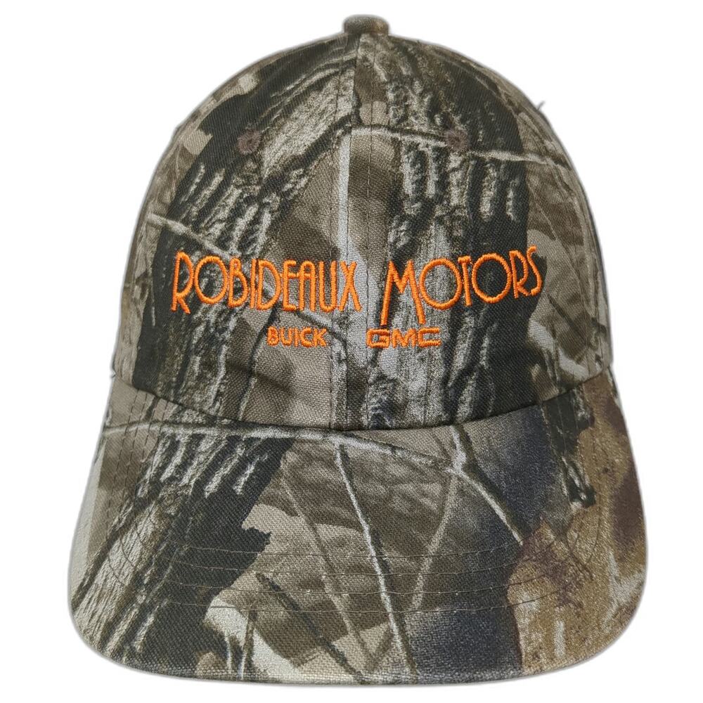 Port Authority Baseball Cap Green Camo One Size Robideaux Motors Buick GMC Hat